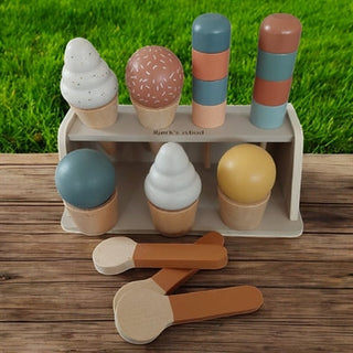 Flexa Ice cream set med navn