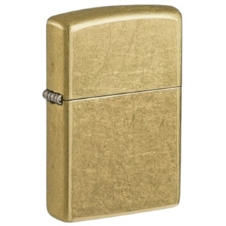 Zippo Street Brass lighter med navn