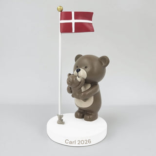 Kids by Friis Table Flag - Elephant & Mouse