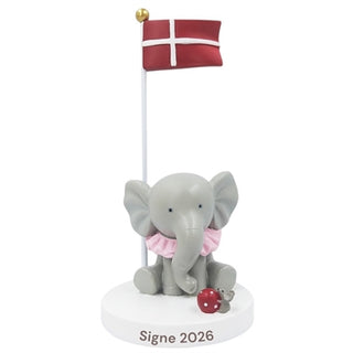 Bordflag med navn