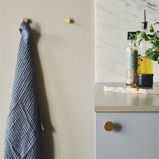 MOUD Home - DOT messing knage med navn Ø3,2 cm