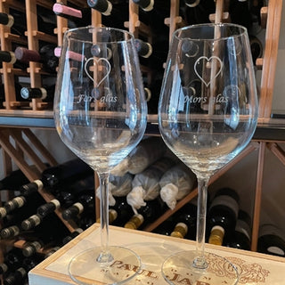Personlige glas med gravering