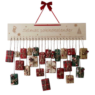 Advent calendar with name, N2Y