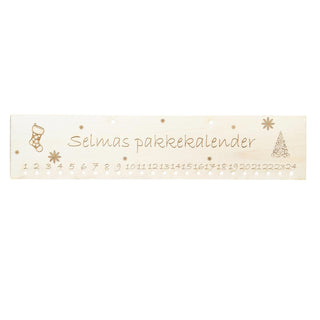 Advent calendar with name, N2Y