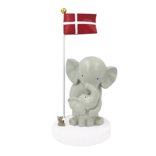 Kids by Friis Table Flag - Elephant & Mouse