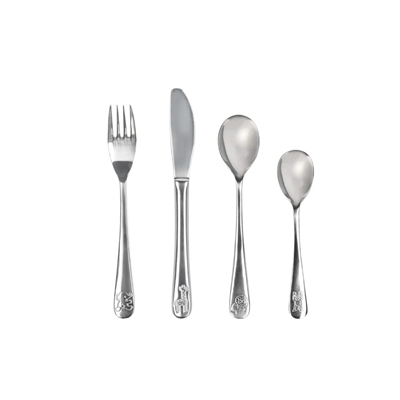 Børnebestik med ZOO dyr - "Anna"