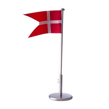 Fortinnet bordflag med gratis indgravering. Nordahl Andersen