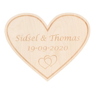 Æresportskilt til bryllup