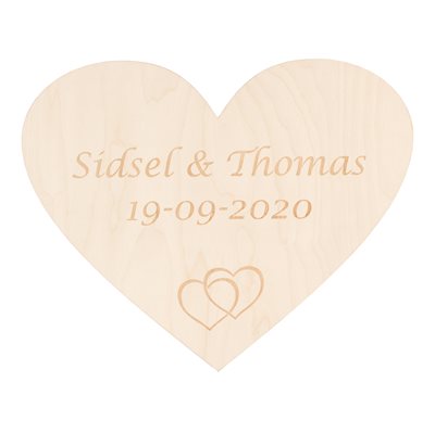 Æresportskilt til bryllup