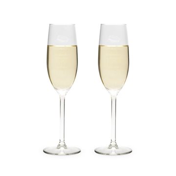 Champagneglas til studenten