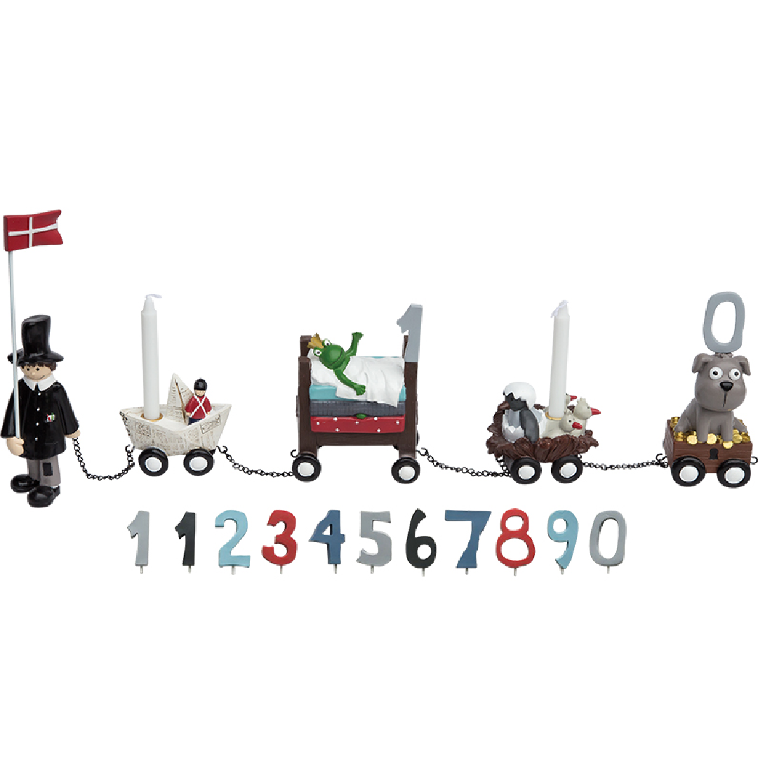 Fødselsdagstog | dreng Navnegravering