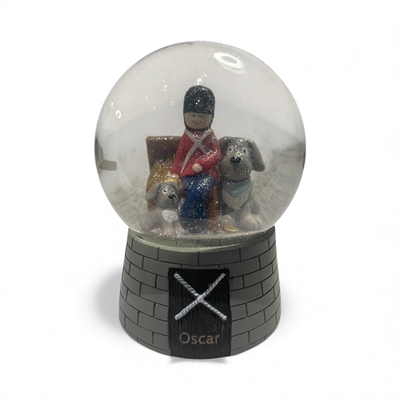 Snekugle med fyrtøjet - med navn