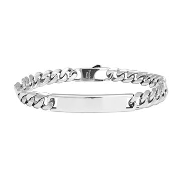 Armbånd, stål - 19 cm 