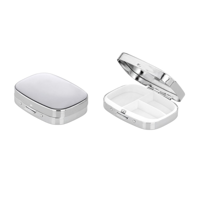 Pilleæske - forsølvet