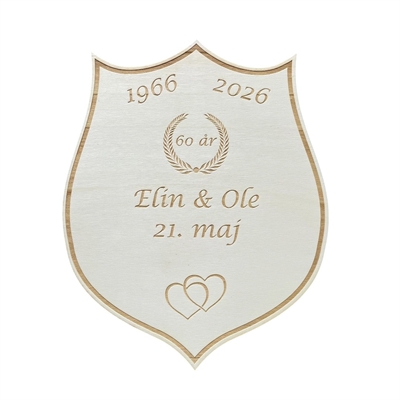 Æresport Diamant bryllup
