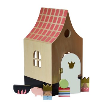 Put and play house med navn